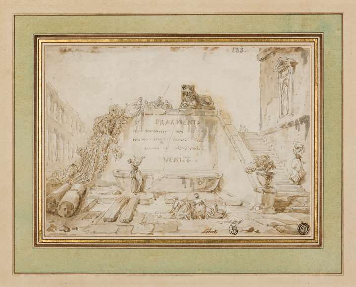 Laundresses at a Fountain: Design for a Frontispiece